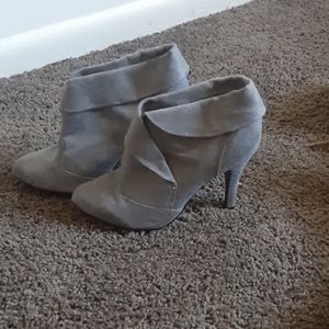 Grey Angle boots